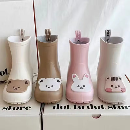 Non-slip children's rain boots