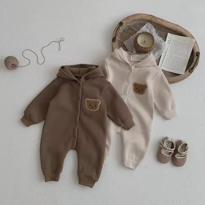 Snow Bear Baby Jumpsuit