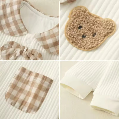 Cartoon Bear Baby Romper