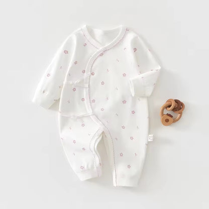 Baby Jumpsuit with Natural Print