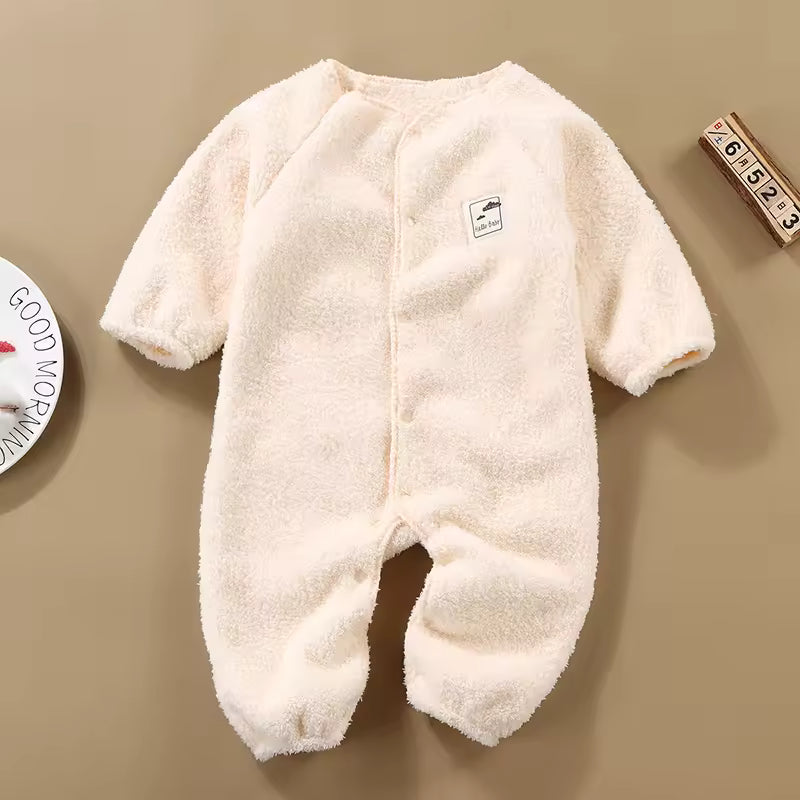 Newborn Zipper Hoodie Romper
