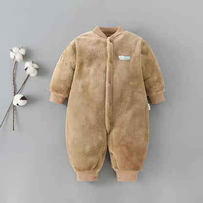 Cozy Baby Fleece Romper