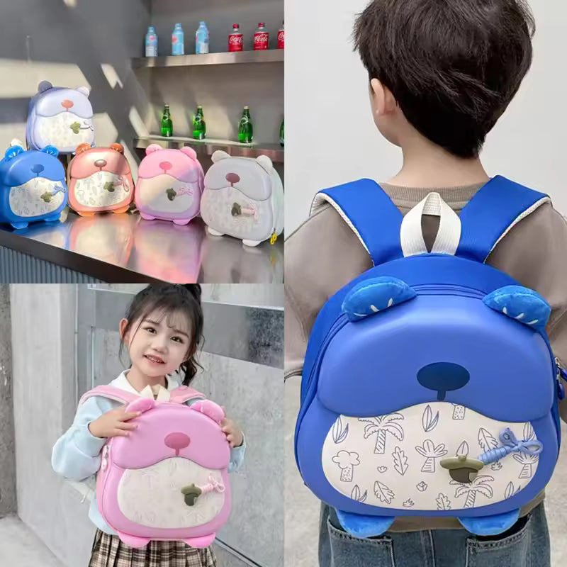 Cartoon Bear Kids Backpack 