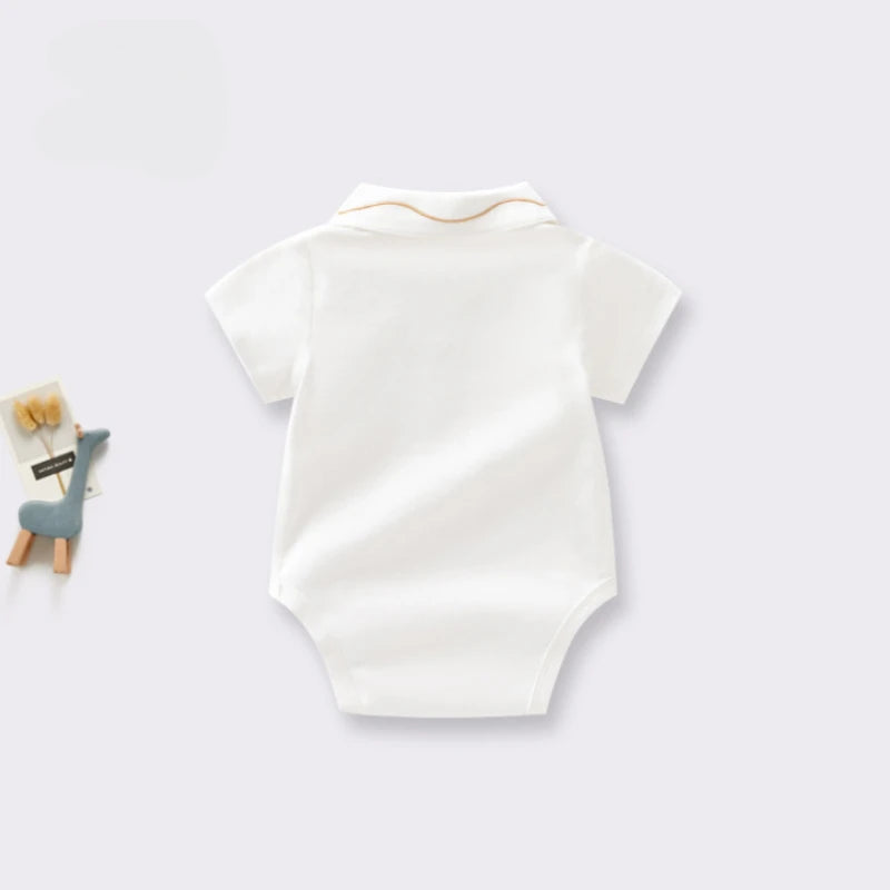 Airy Romper Baby Summer White