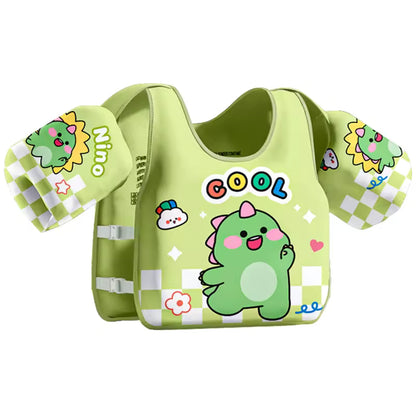 Children's swimsuit with cartoon print