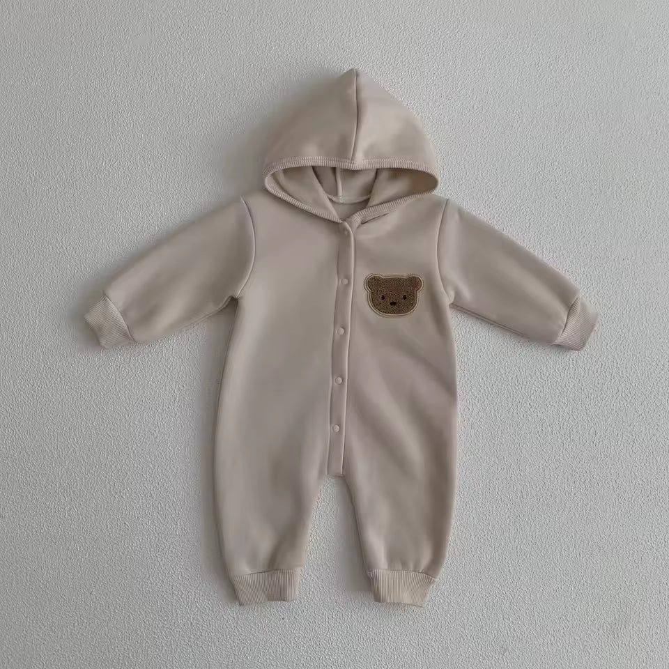 Snow Bear Baby Jumpsuit