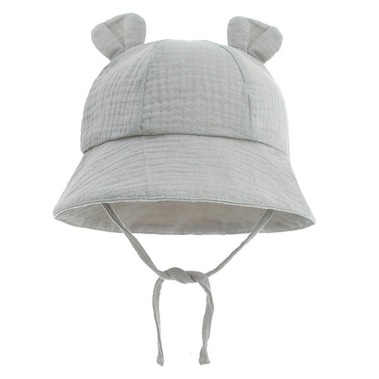 Baby Sun Hat with Bunny Ears