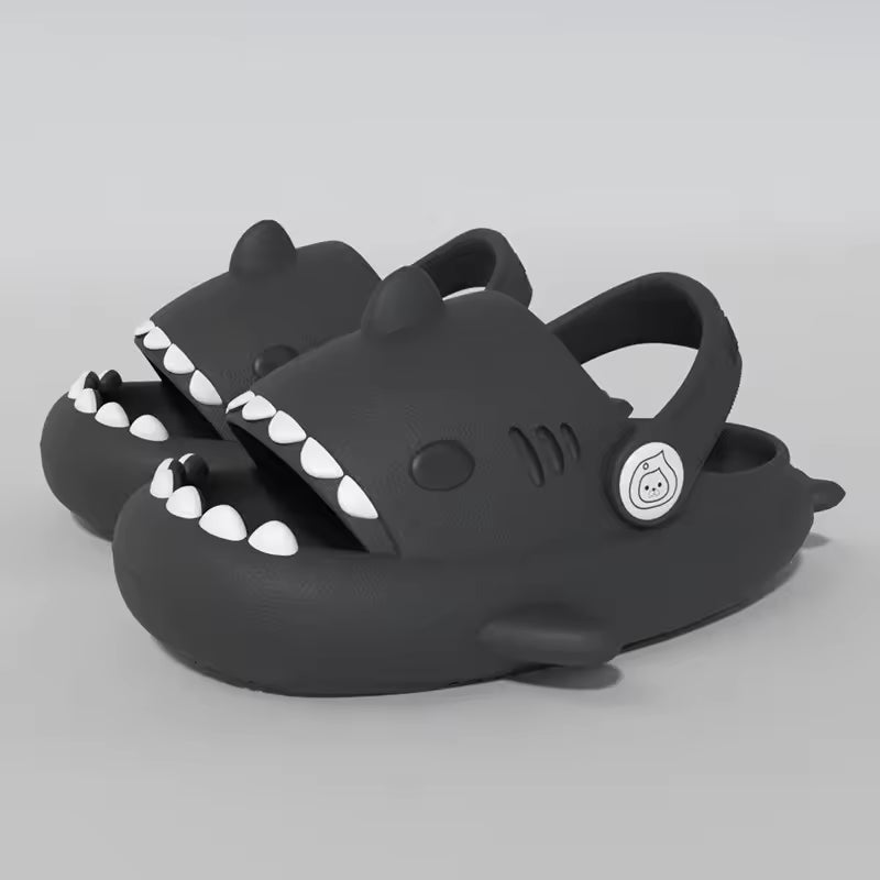 Kids 3D Shark Hole Shoes