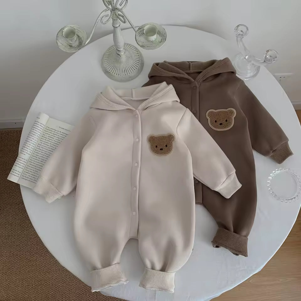 Snow Bear Baby Jumpsuit
