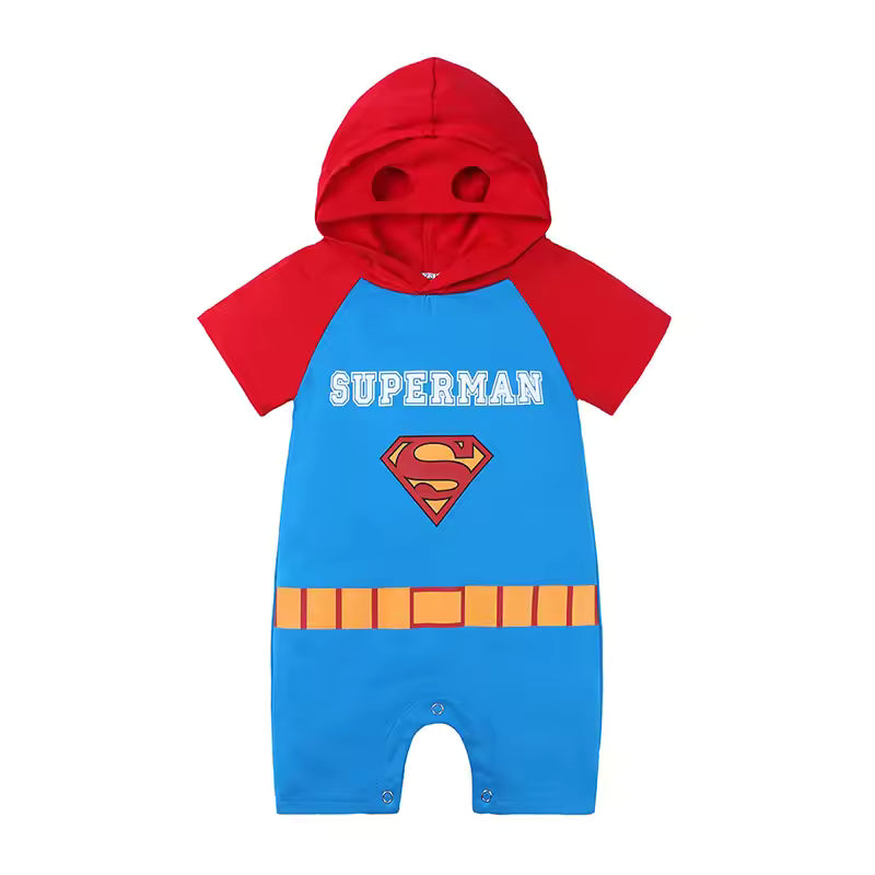 Superhero Style Baby Romper