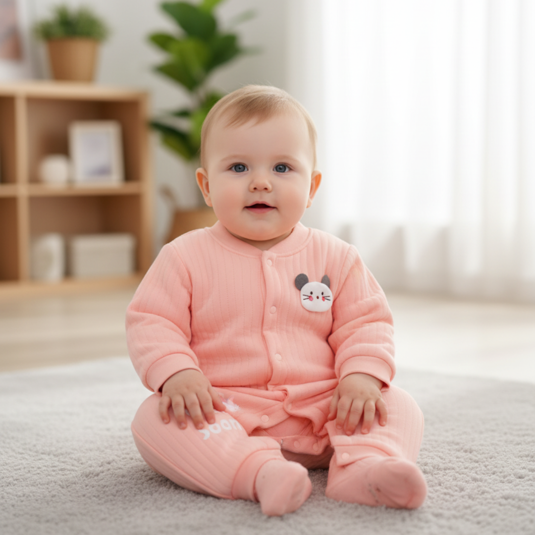 Cozy Cotton Baby Jumpsuit