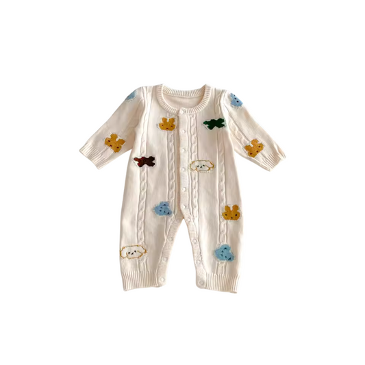 CozyKnit Baby Romper 