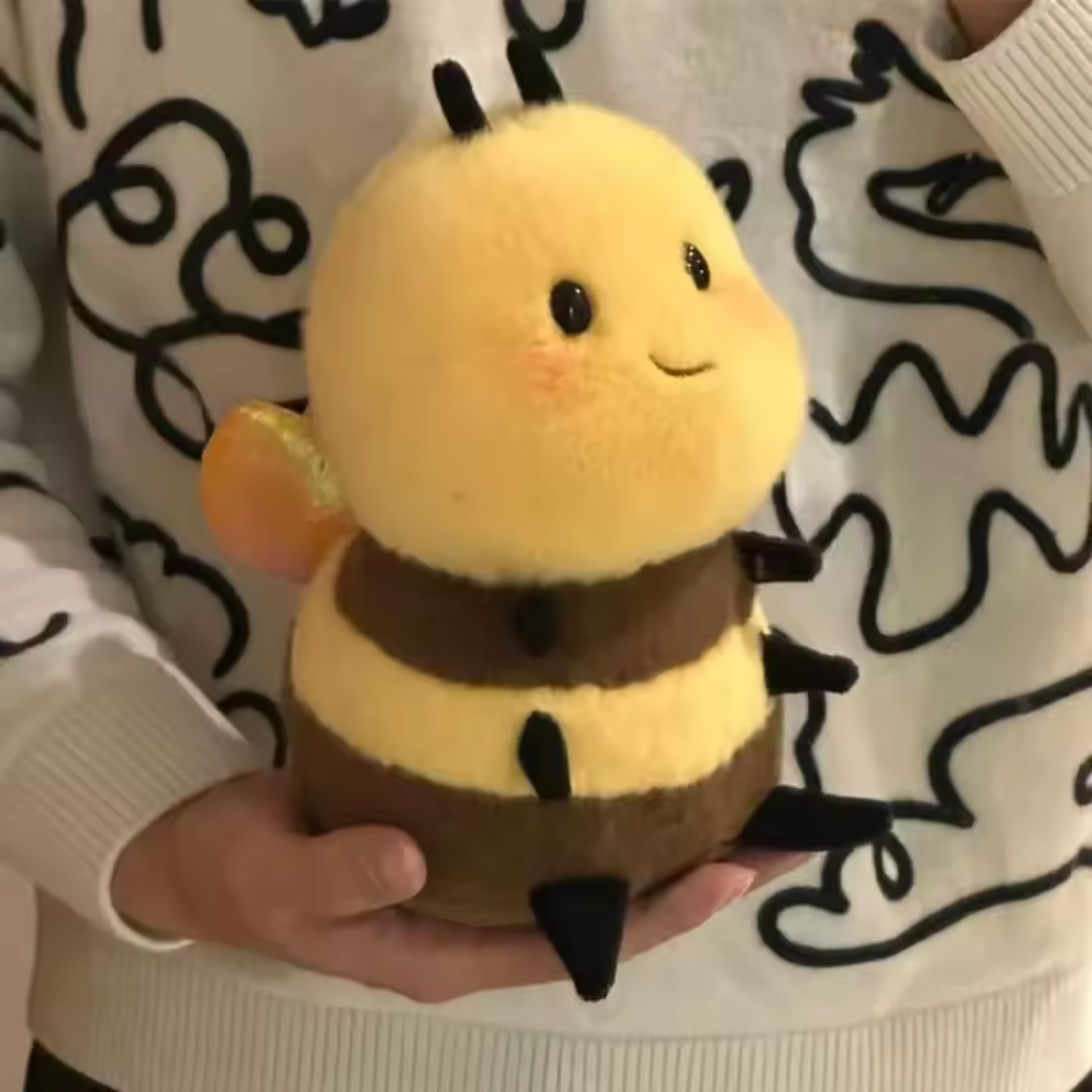 Soft Honeybee Cuddle Toy