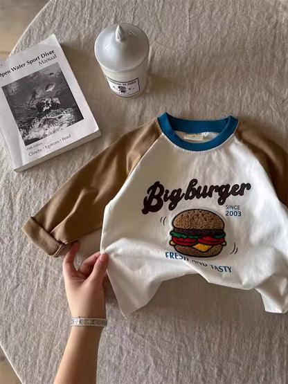 Long Sleeve Cartoon T-shirt