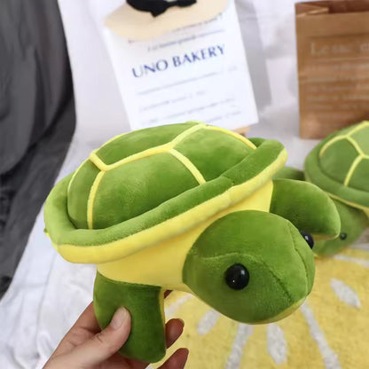 Soft Green Turtle Plush Toy