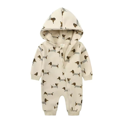 Newborn Baby Fleece Overall