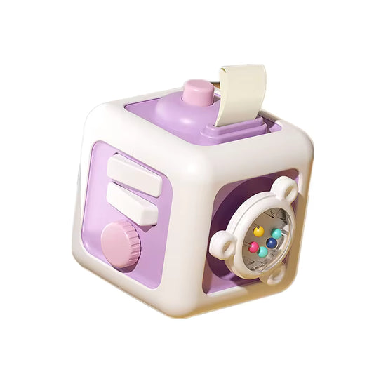 6-in-1 Montessori Activiteit Cube Speelgoed