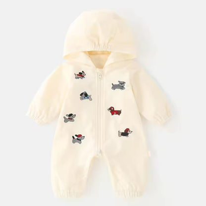 Winter Baby Fleece Overall