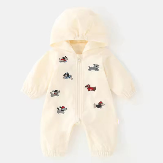 Winter Baby Fleece Overall