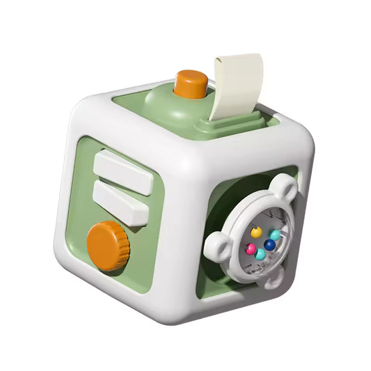 6-in-1 Montessori Activiteit Cube Speelgoed