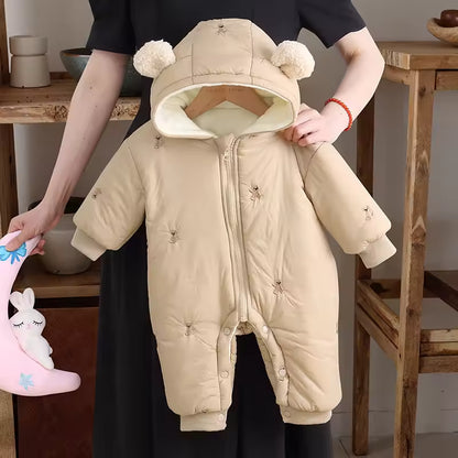 Baby Bear Winter Romper