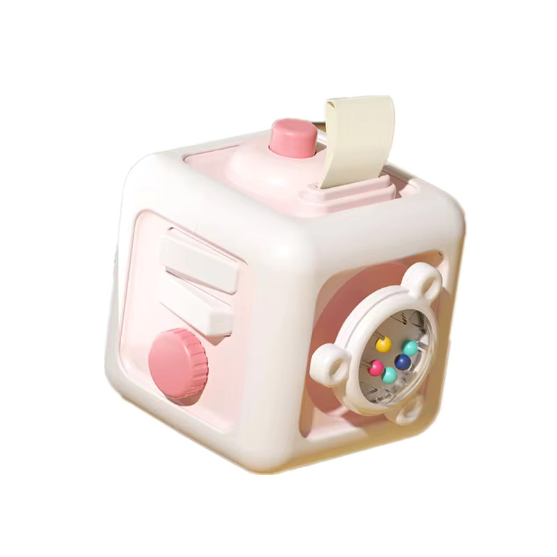 6-in-1 Montessori Activity Cube Toy