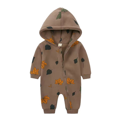 Newborn Baby Fleece Overall