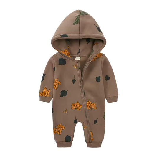 Newborn Baby Fleece Overall