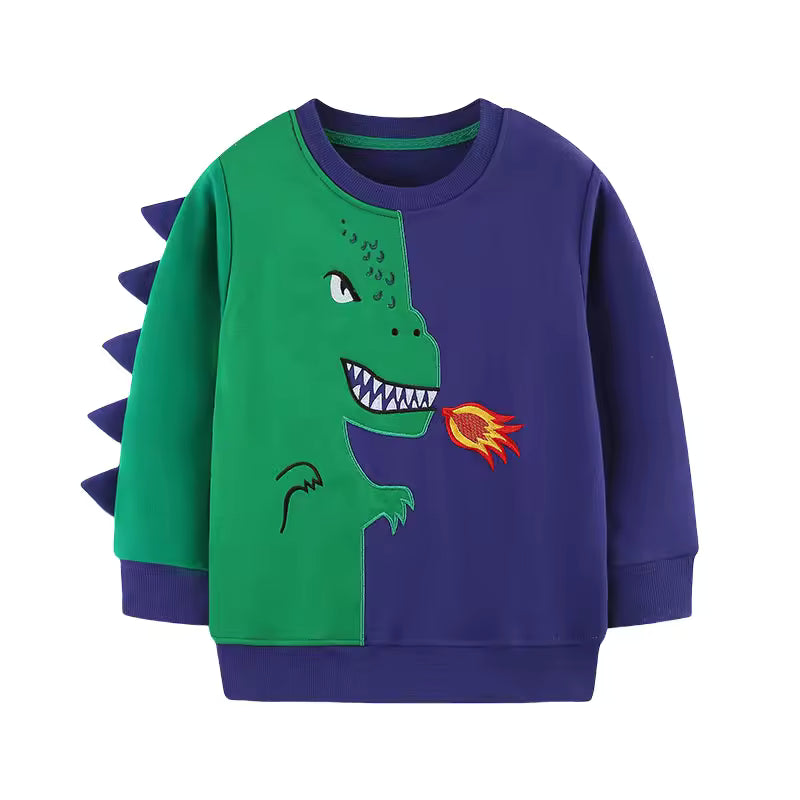 Toddler Cartoon Print Sweatshirt
