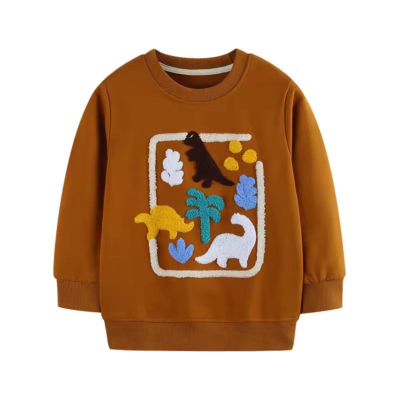 Toddler Cartoon Print Sweatshirt