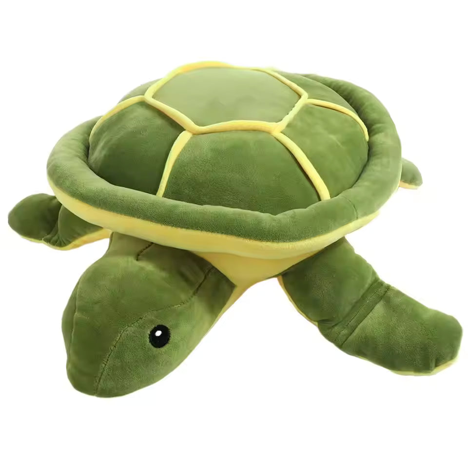 Soft Green Turtle Plush Toy