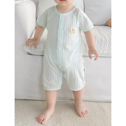 Baby Jumpsuit Summer Little Bear Short Sleeves