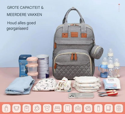 MamaMondo 3-in-1 Diaper Backpack 